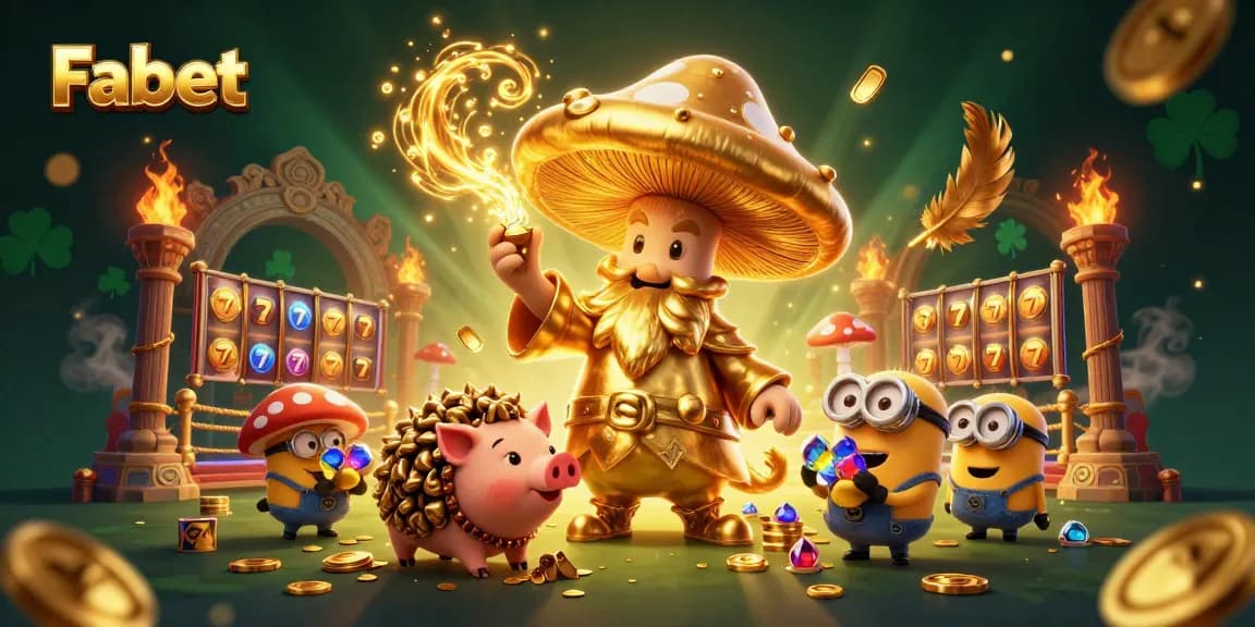 Join Fabet and win with the magical golden wizard's casino treasures and surprises.