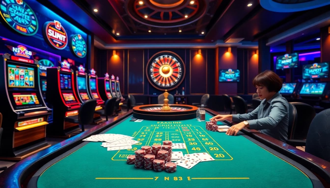 nk88 nhà cái offers a thrilling online casino experience with engaging games and real-time betting options.