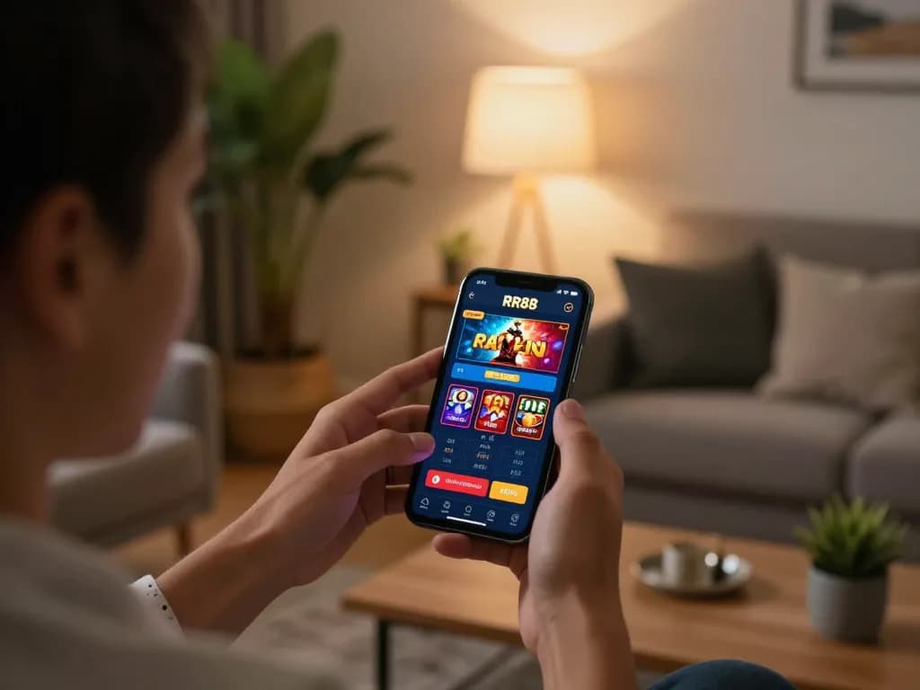 Experience online gaming excitement at https://rr88k1.com/ with engaging casino app action in a cozy setting.