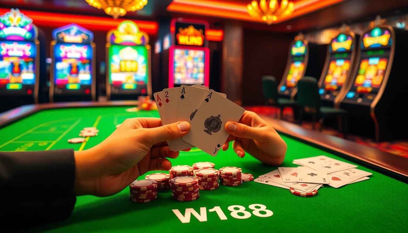 Experience thrilling wins at https://w188.today/ with vibrant casino tables and exciting gameplay.