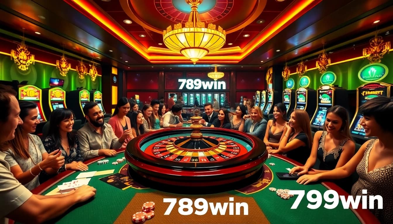 Experience thrilling gameplay and vibrant excitement at 789win's luxurious casino.