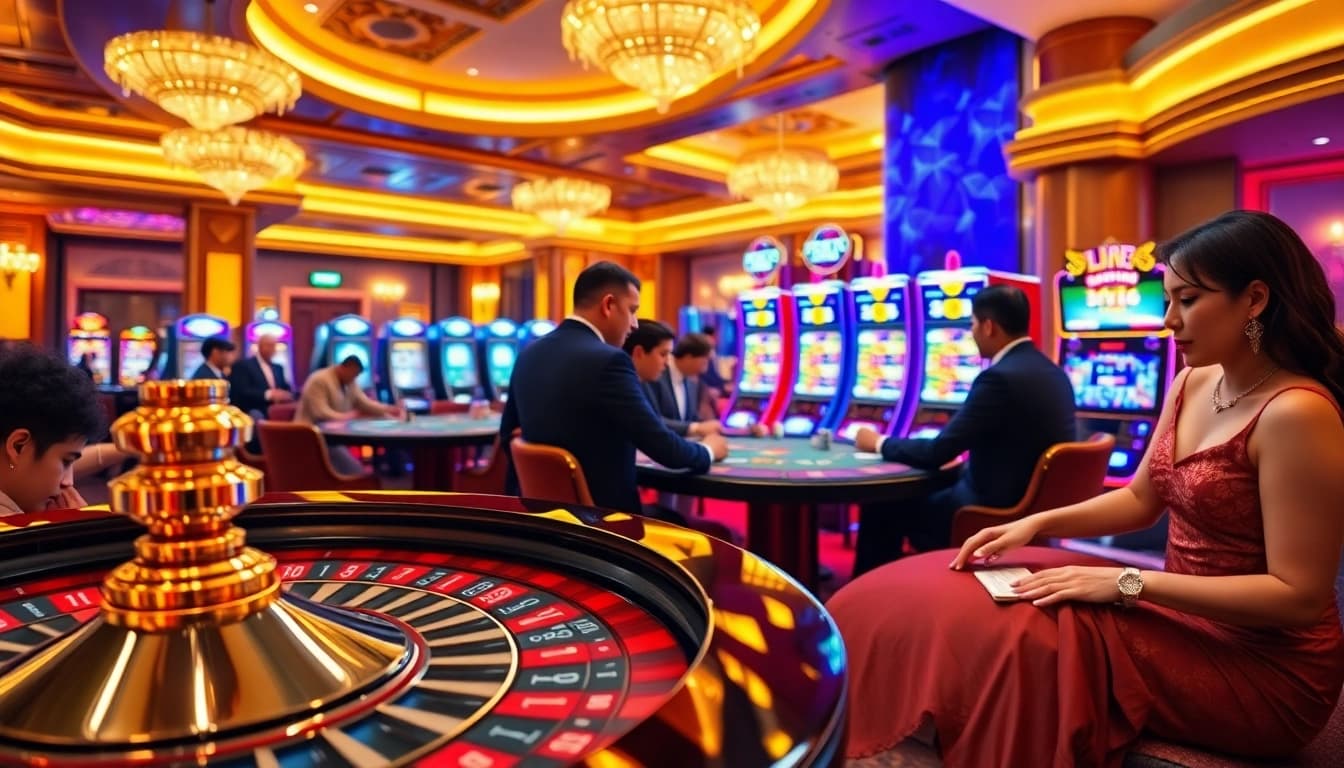 Experience the thrill of winning at OK8386.COM with vibrant casino gaming and luxurious tables.
