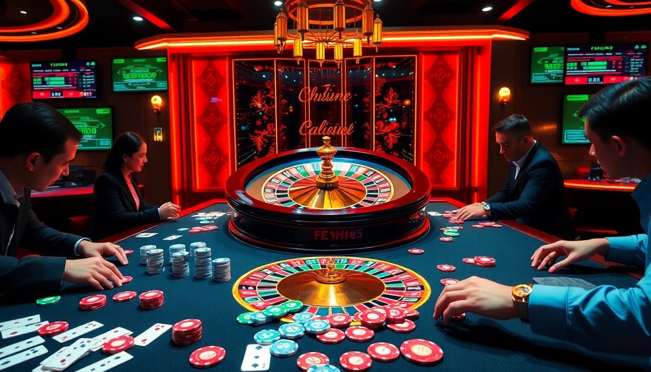 Engage in thrilling bets at https://aa888bet.us/ with vibrant casino scenes showcasing high-stakes action.
