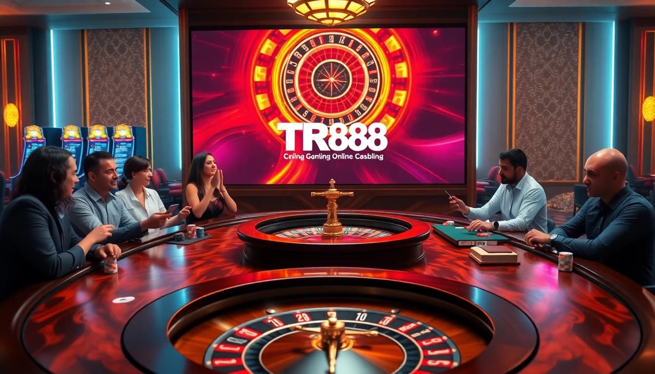 Experience excitement at TR88 casino with dynamic poker action and vibrant games.