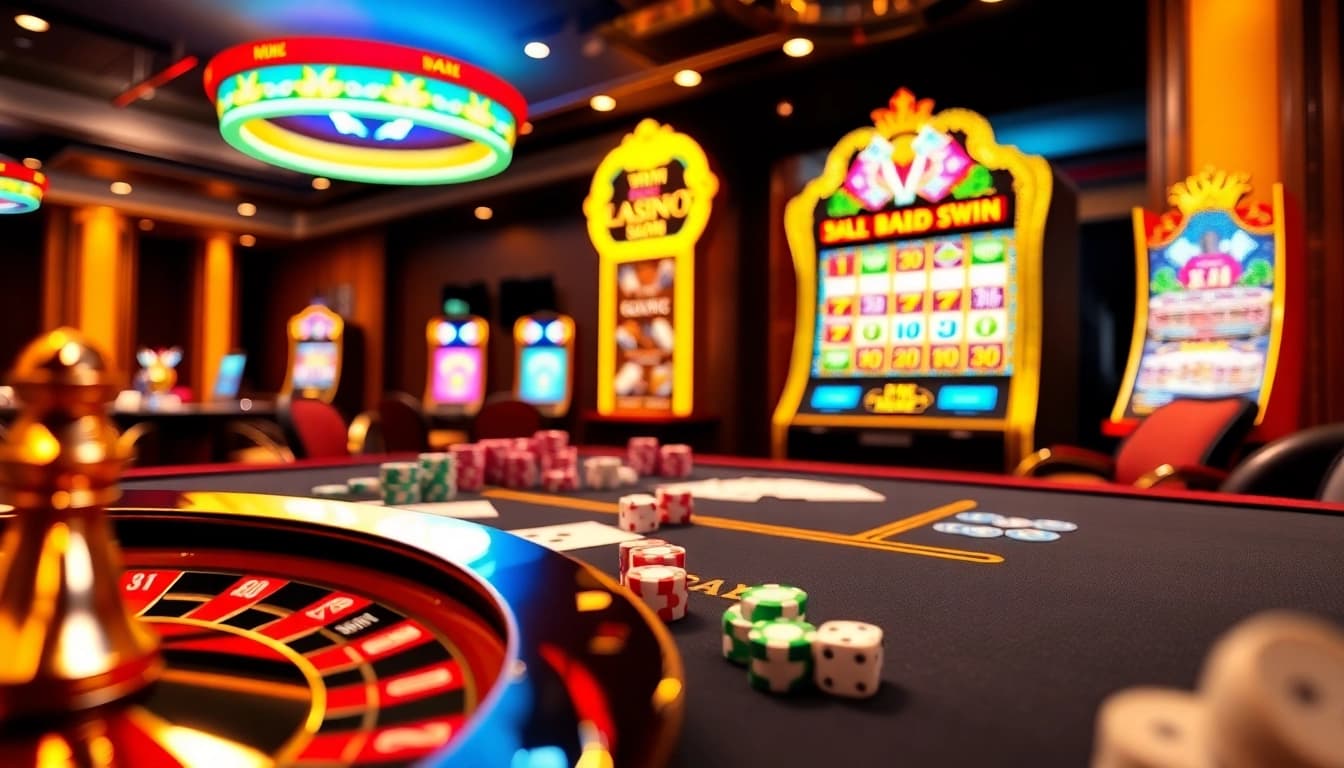 Players enjoying high-stakes gambling at a luxurious casino table connected to https://mtr888.com/.