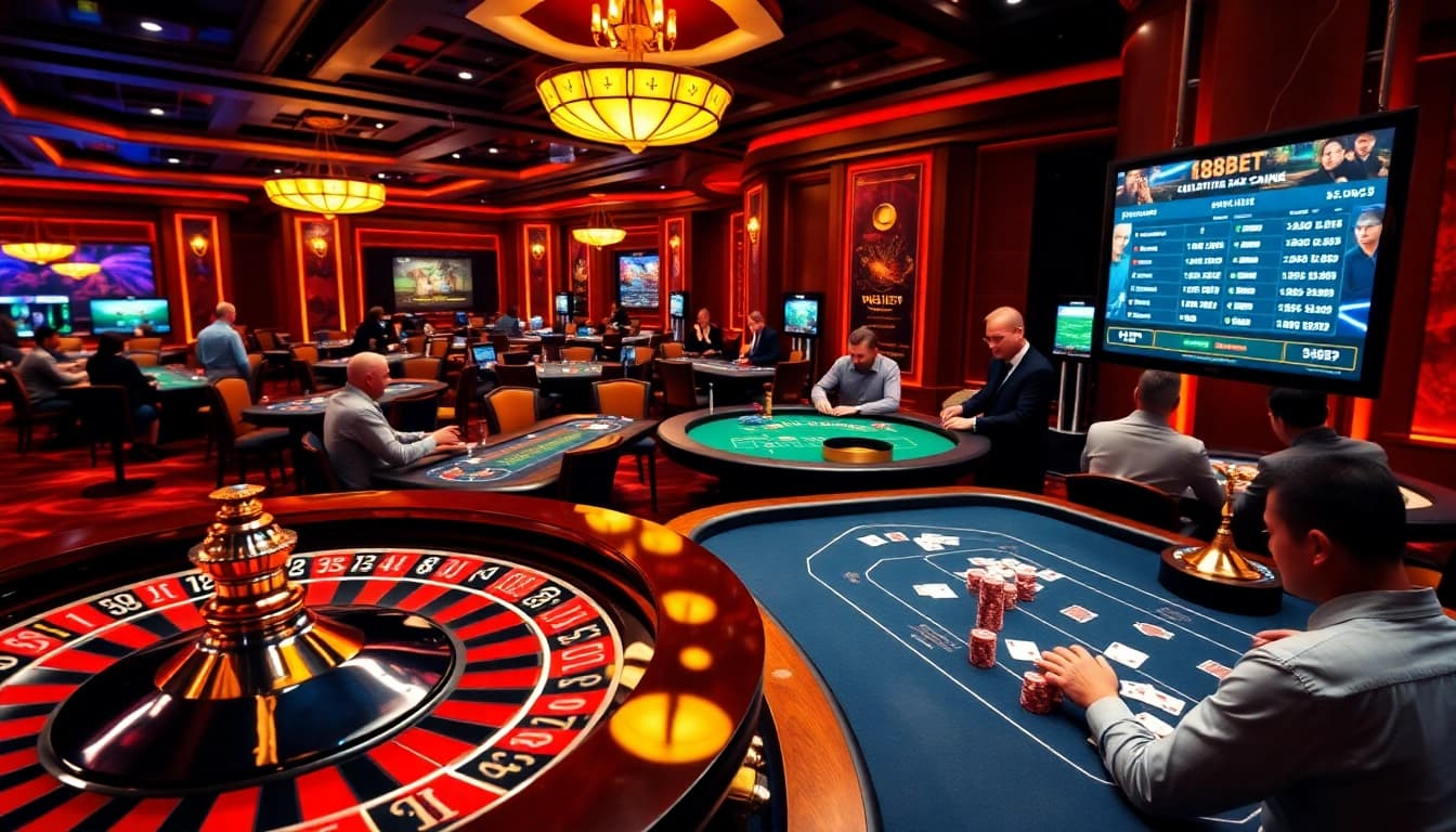 Experience the excitement of 188BET with vibrant casino games and engaging online betting.