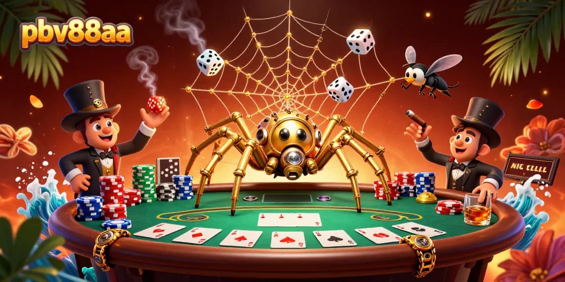 Engage in thrilling bets at pbv88aa with a unique poker-themed 3D steampunk scene.