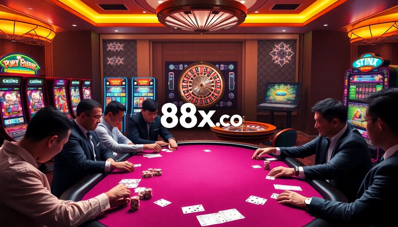 Join the excitement of poker and slot games at 88xx.co.com, where professionals play to win.