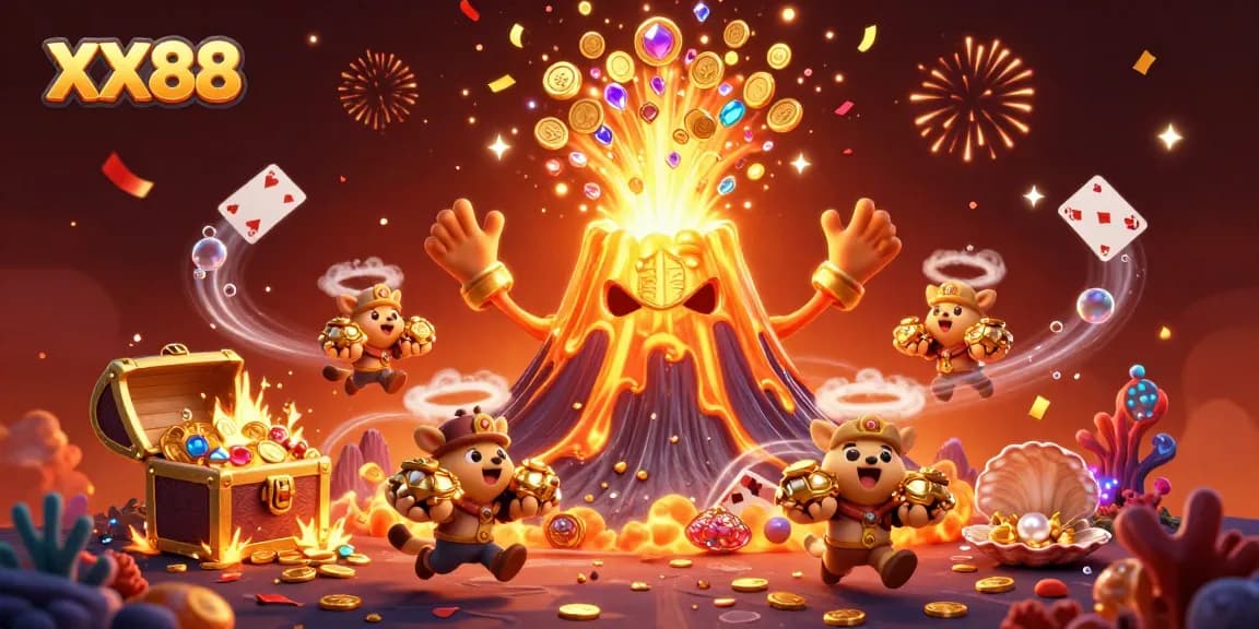 Win big with XX88’s thrilling dynamic action, where treasures and games await!