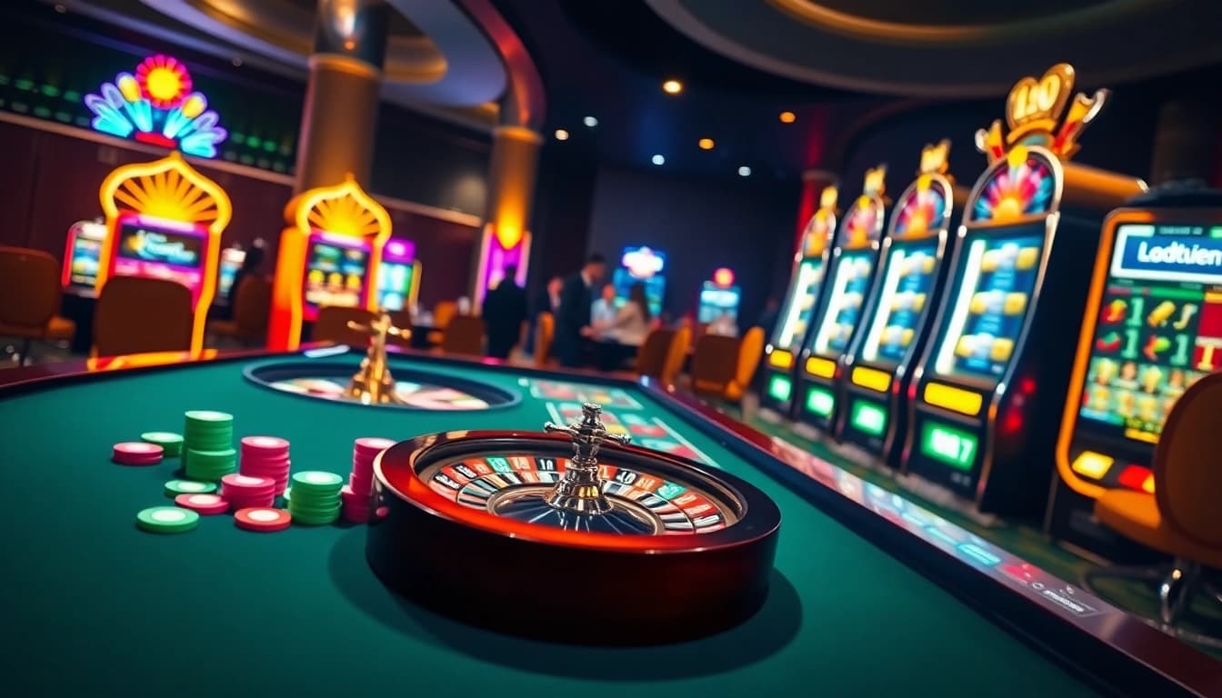 Experience thrilling online gambling with lodetructuyen through engaging casino games.