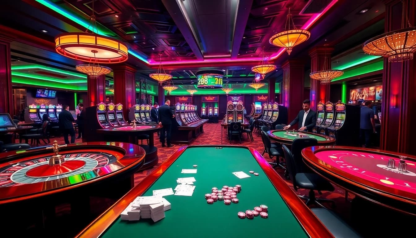 Experience the thrill of TRANG CHỦ 28BET with an engaging casino atmosphere of vibrant games and betting.