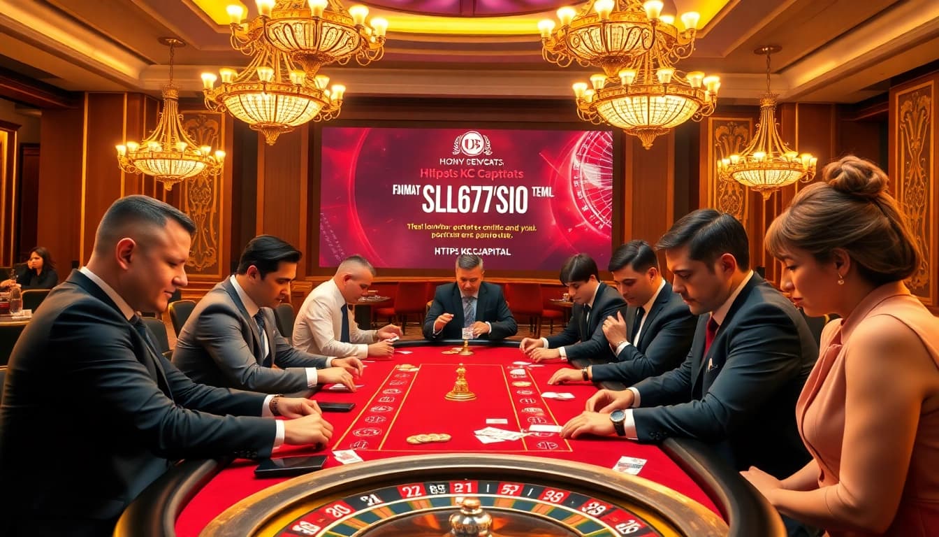 Join the thrilling action at https://kjc.capital/ with an elegant poker game featuring luxury and excitement.