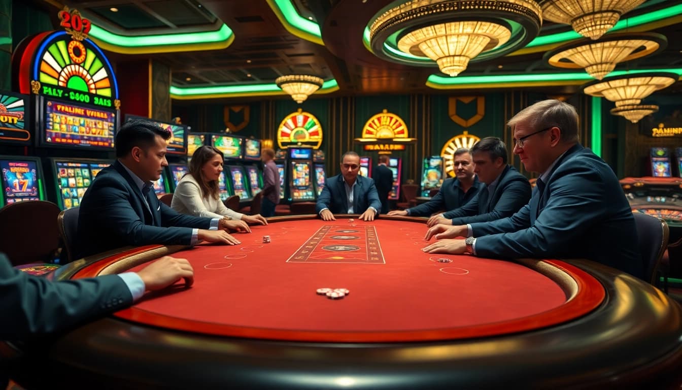 Experience the thrill of 79king at a lavish casino poker game filled with excitement and strategy.