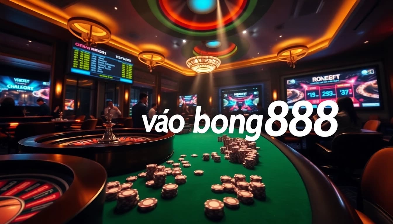 Engage in thrilling gambling action at vào bong88 with lively casino tables and exciting promotions.