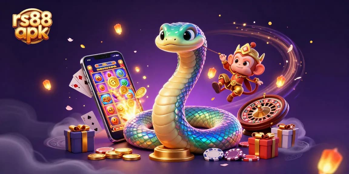 Experience thrilling gameplay with rs88 apk while engaging with vibrant casino elements in 3D.
