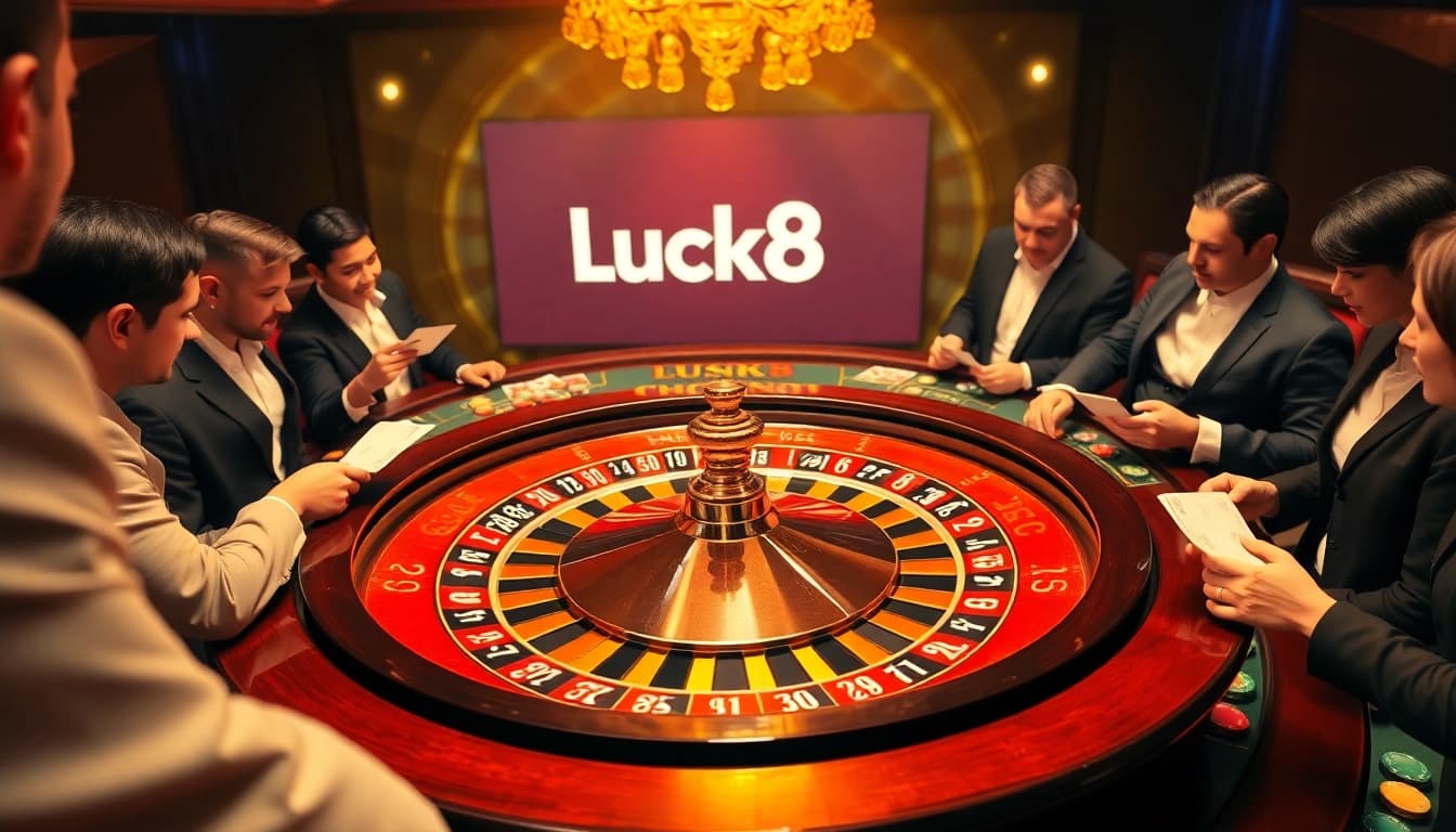 Experience the excitement of dynamic online gambling at trang chủ luck8 with luxurious roulette action.