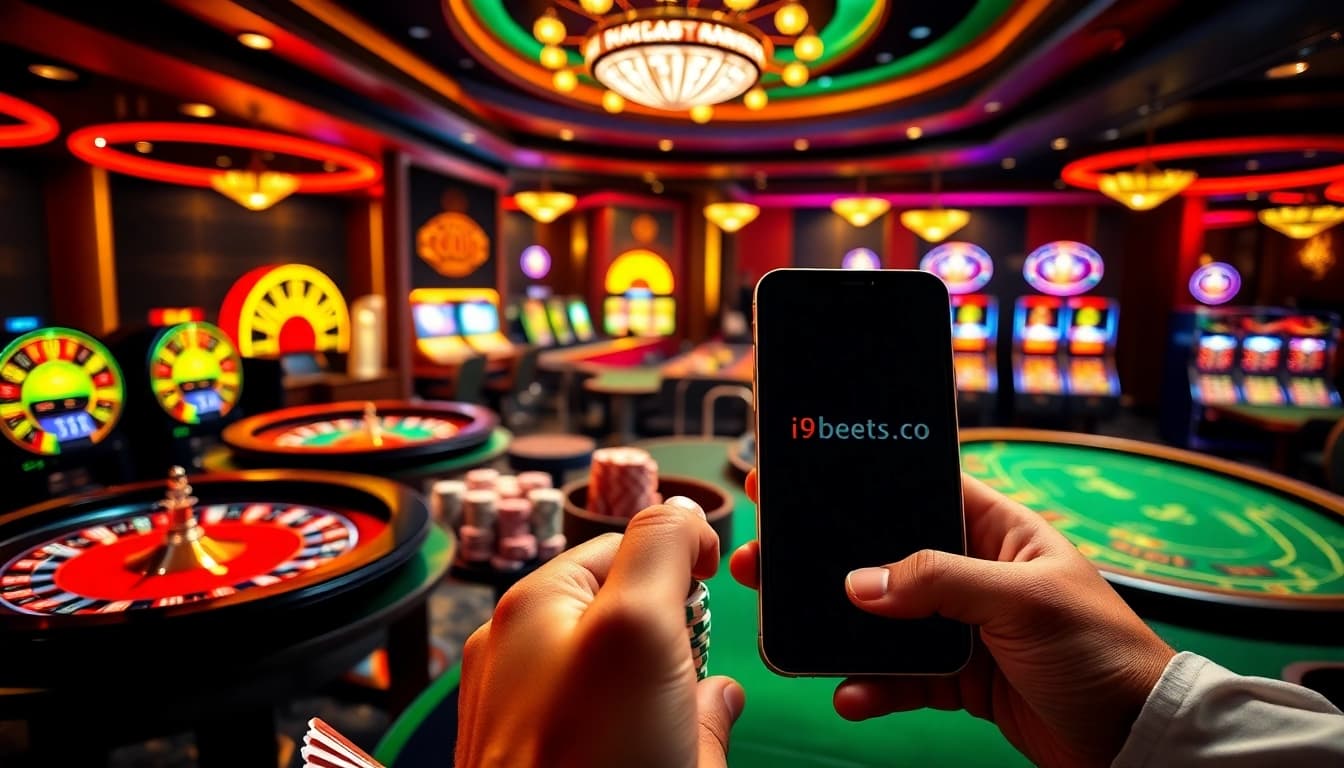 Experience online gaming excitement at https://i9bets.co.com/ with vibrant casino tables and thrilling slot machines.