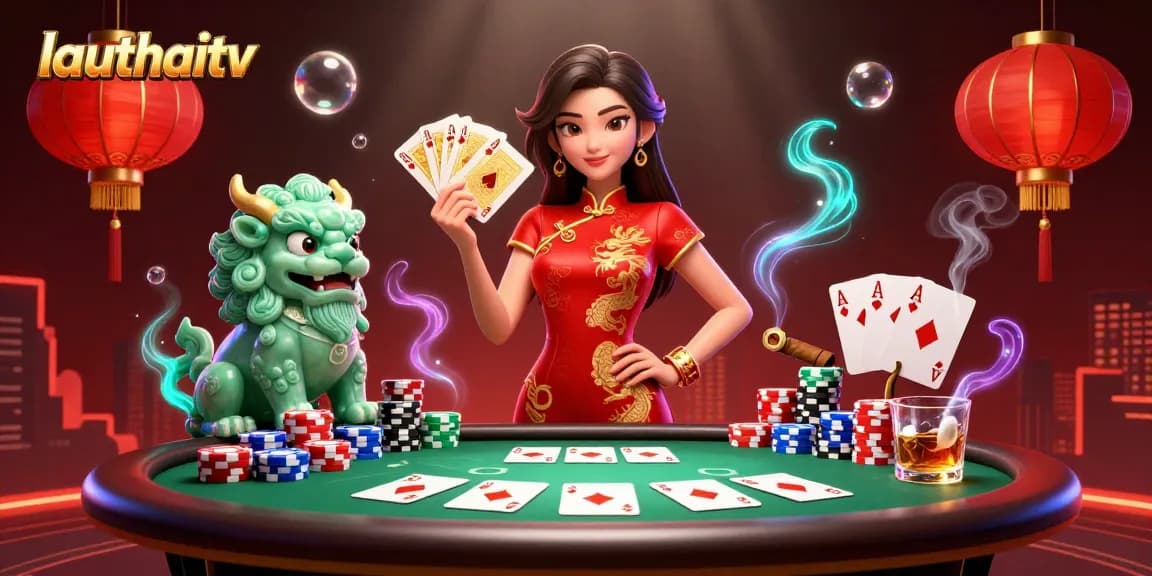 Experience thrilling gameplay at lauthaitv with vibrant poker action and dynamic characters.