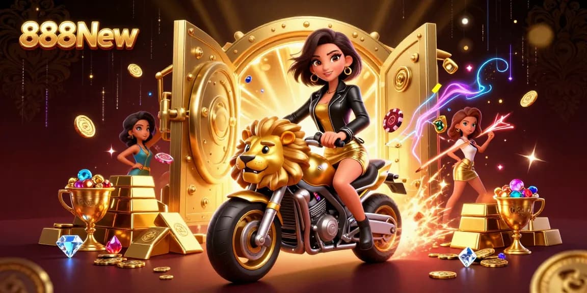 Experience thrilling gameplay with 888New's vibrant casino world featuring stunning visuals.