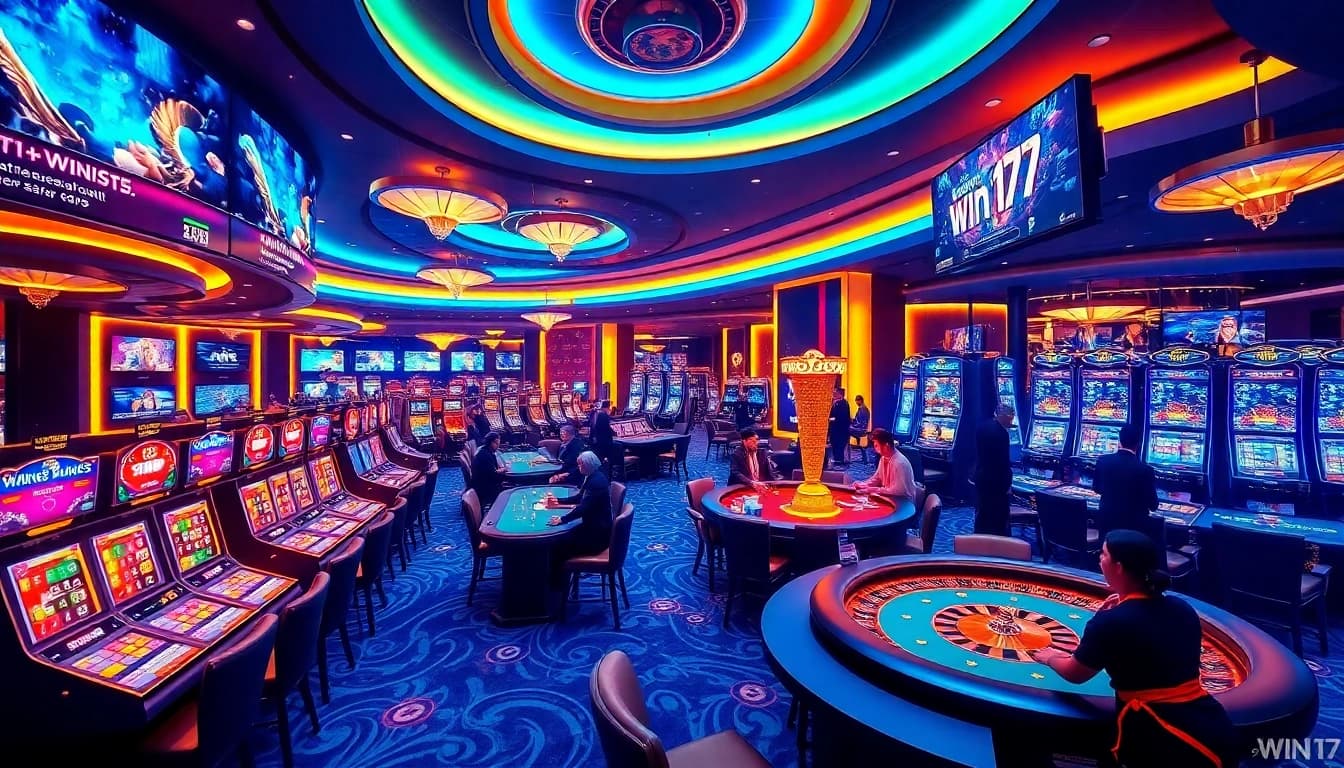 Experience the thrill of gambling at Win79 with live action and elegant casino visuals.