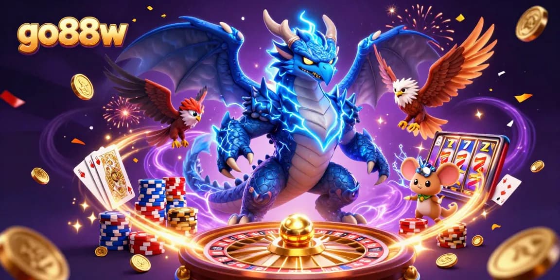 Experience thrilling gaming at go88w with animated wonders and vibrant casino elements.