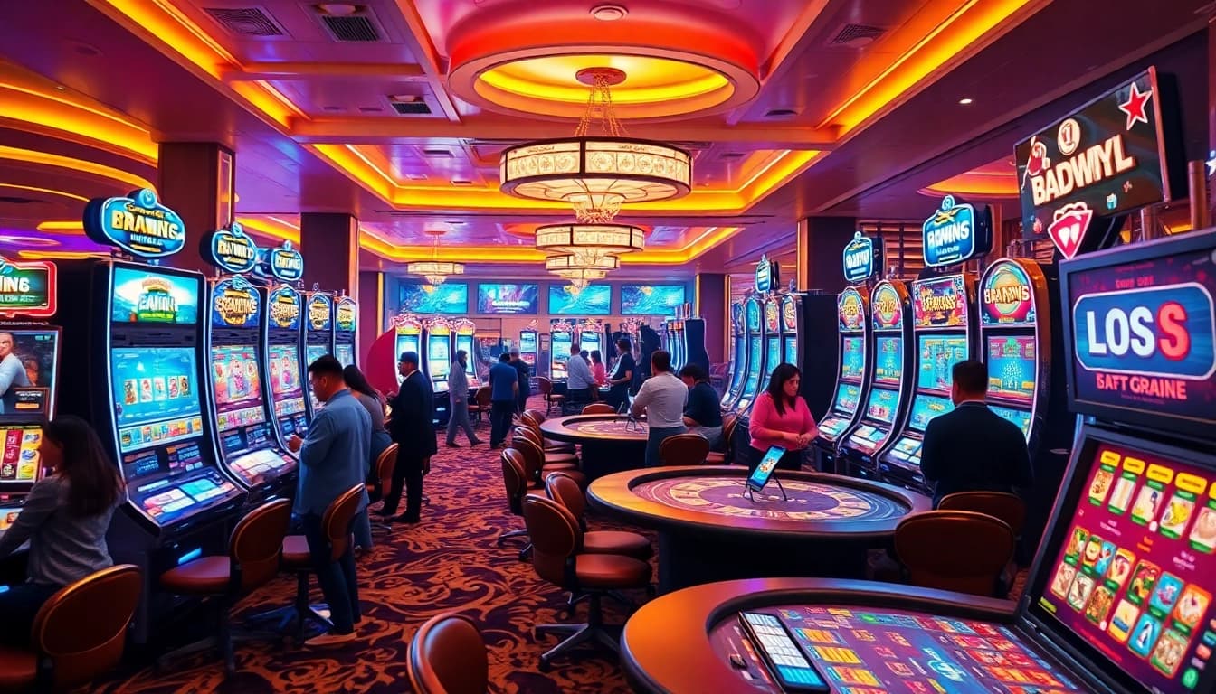 Kwin online casino environment with engaging players and vibrant games