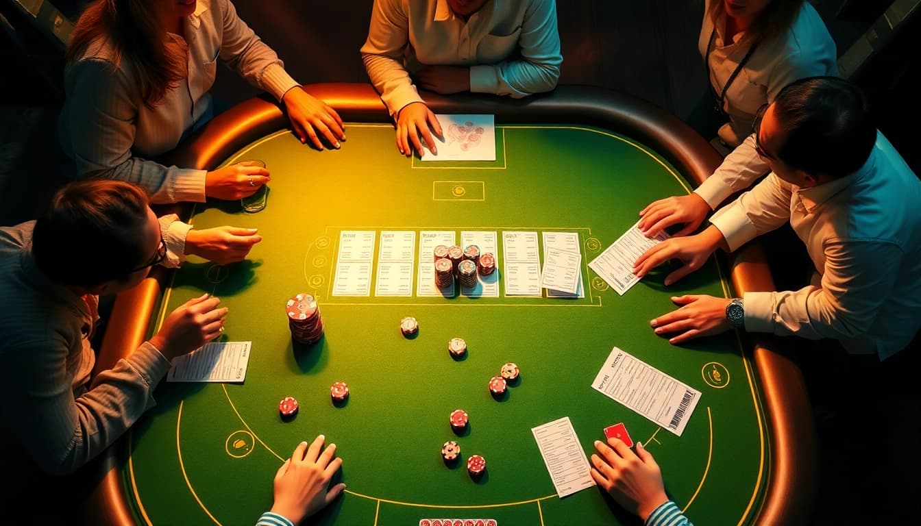 Xóc đĩa online thrilling gameplay featuring luxury casino elements and strategic betting.
