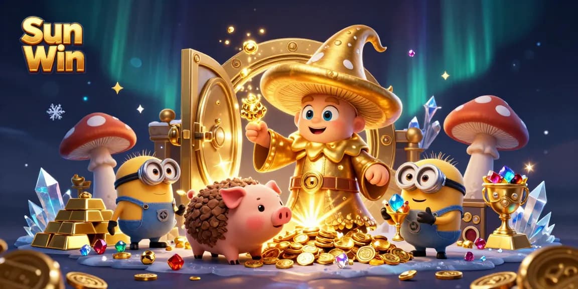 Players enjoy thrilling games at Sun Win with enchanting treasure and vibrant graphics in 3D.