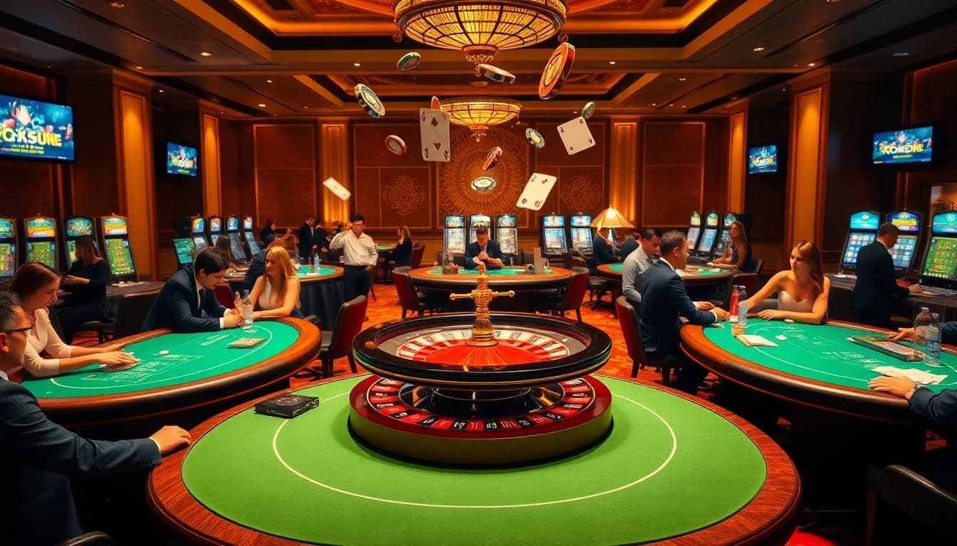 Experience the excitement of betting at https://nk88nk.com/ with a vibrant casino gaming scene.