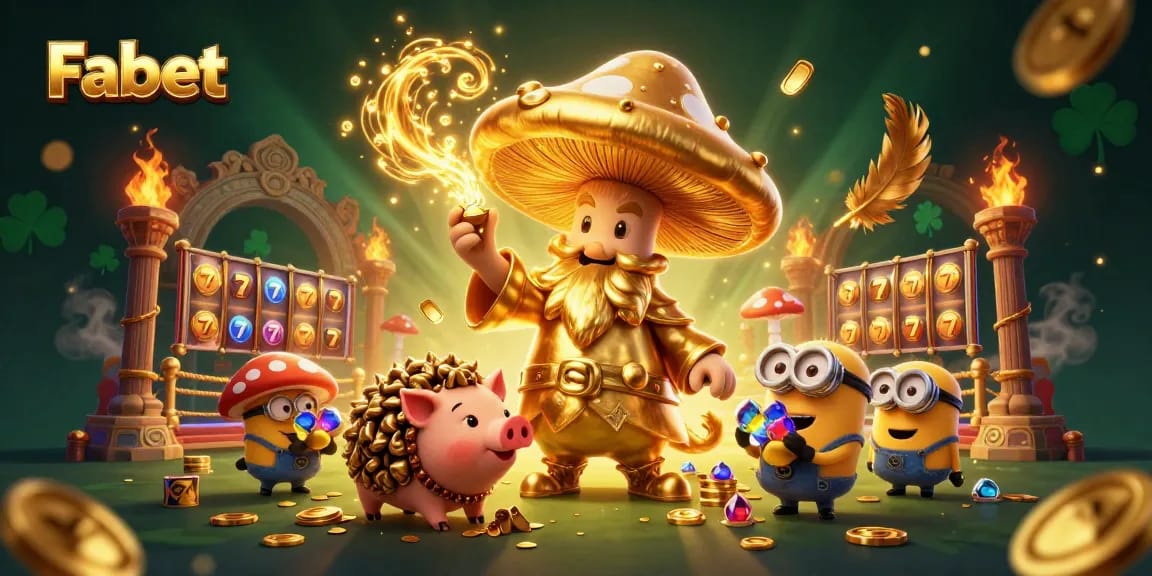 Join Fabet and win with the magical golden wizard's casino treasures and surprises.