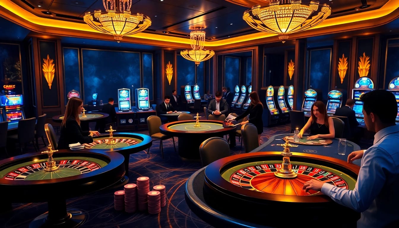 Experience thrilling online gambling at https://g28.tech/ with vibrant poker and roulette games setting the atmosphere.