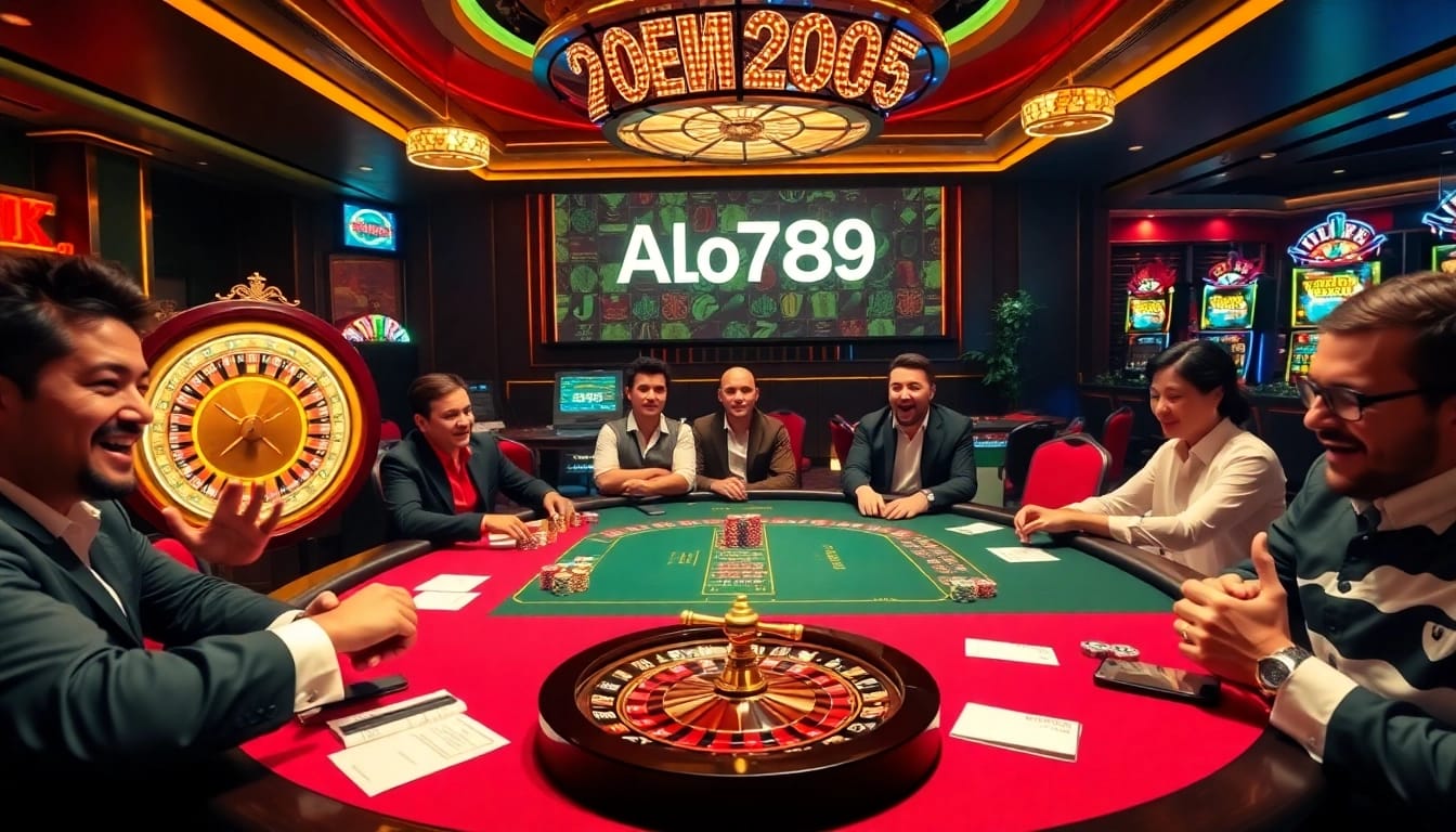 Join the thrilling games at ALo789 with high-stakes poker and exciting casino action.