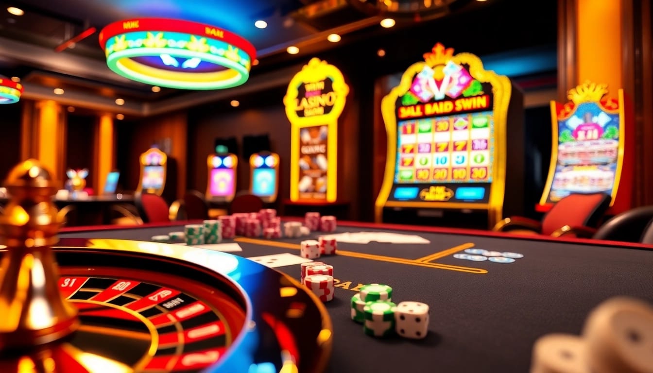 Players enjoying high-stakes gambling at a luxurious casino table connected to https://mtr888.com/.