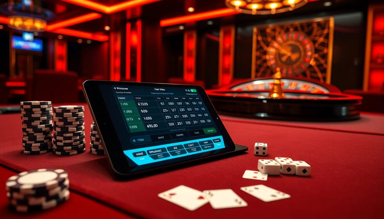 Professional gambler placing strategic bets on https://tg88.actor/ poker interface with vibrant casino chips