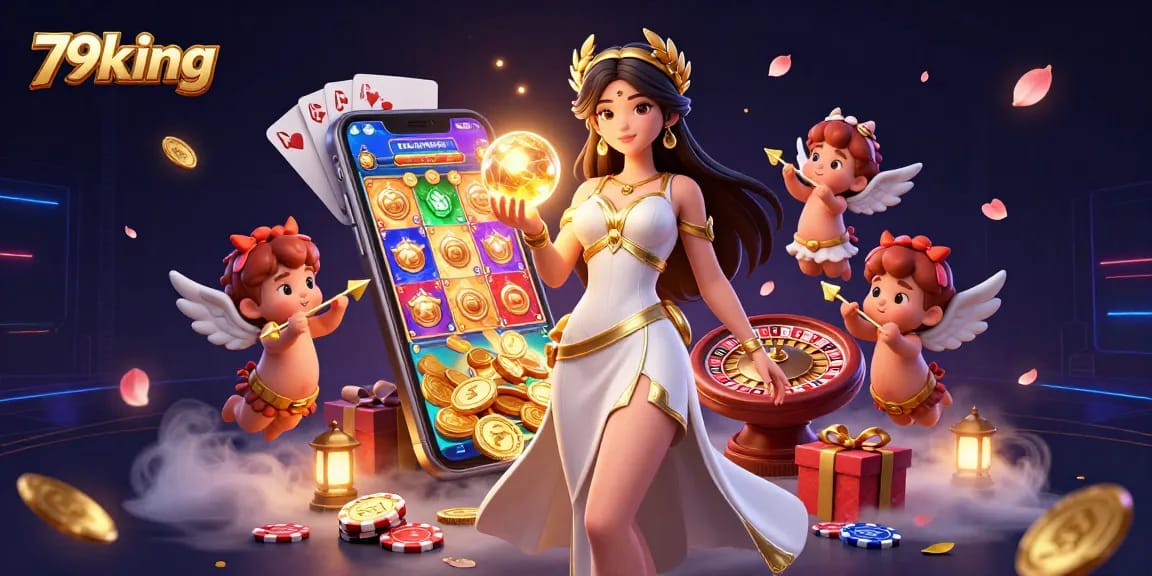 Experience thrilling wins at 79king with vibrant casino games, captivating characters, and golden treasures.