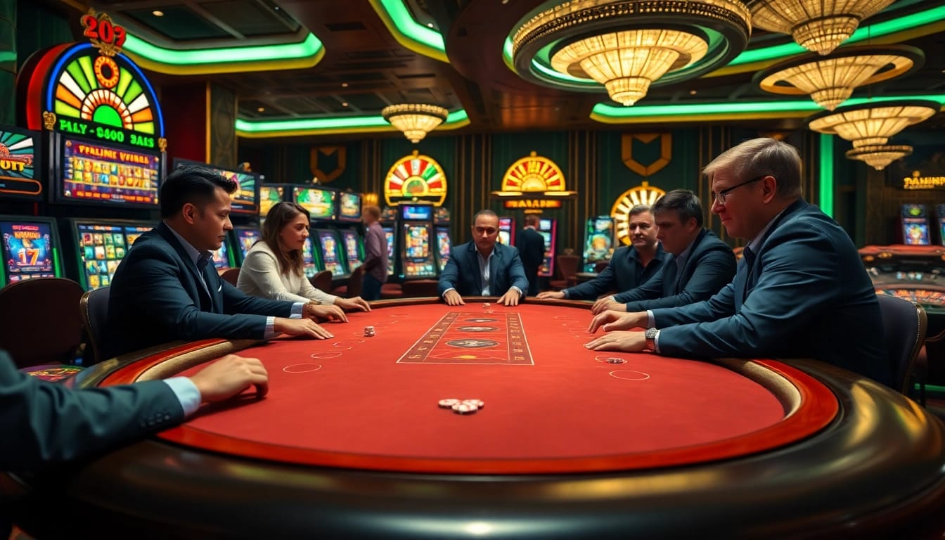 Experience the thrill of 79king at a lavish casino poker game filled with excitement and strategy.