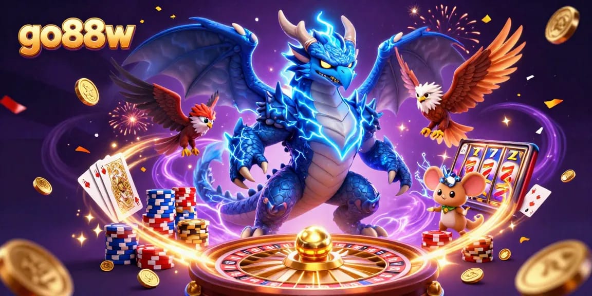 Experience thrilling gaming at go88w with animated wonders and vibrant casino elements.