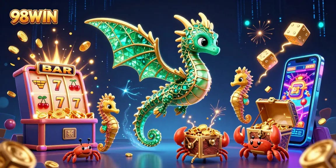 Engage in thrilling memories at 98WIN casino with explosive jackpots and vibrant 3D illustrations.