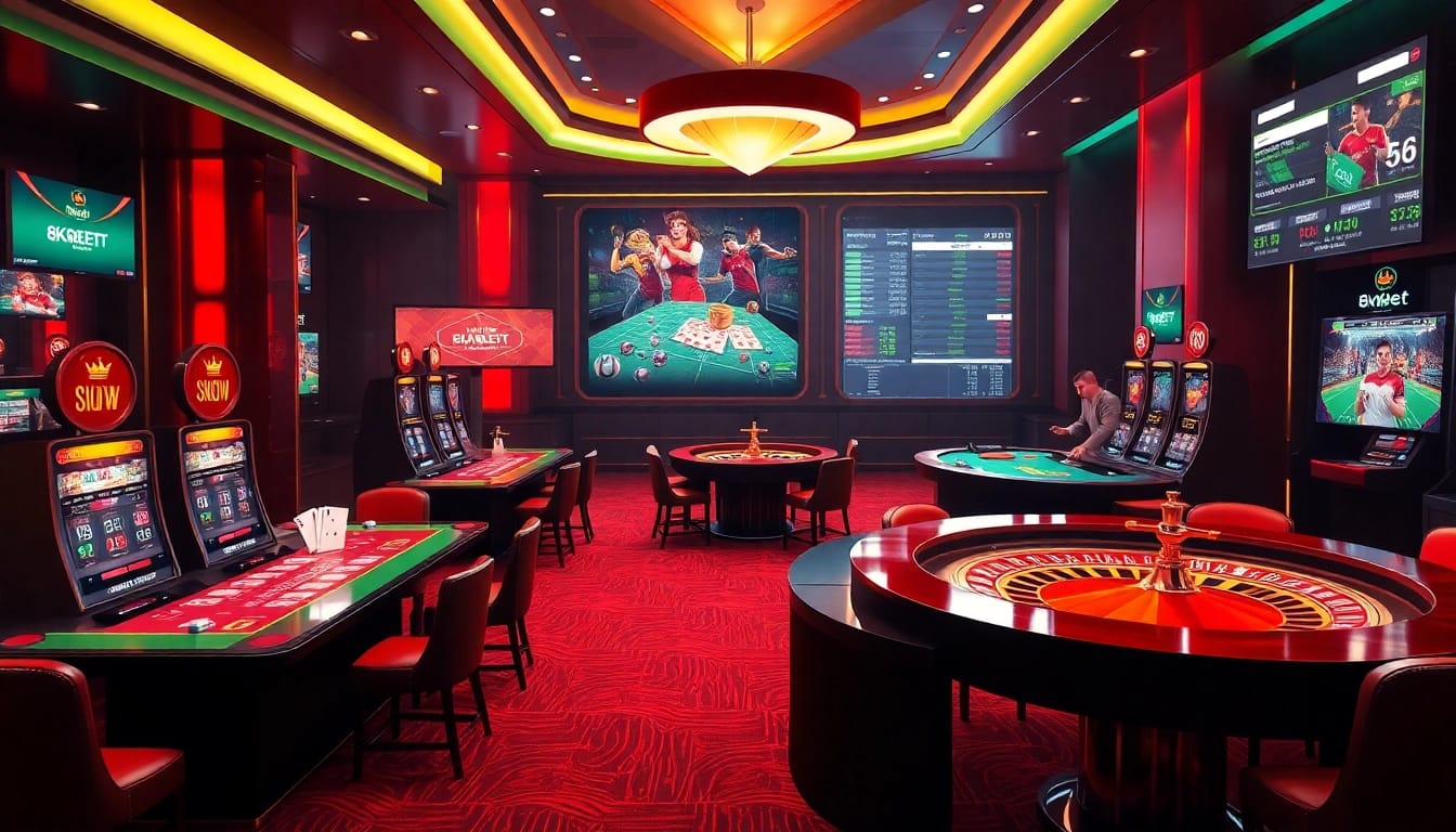 Experience the excitement of trang chủ 8kbet with luxurious casino gaming visuals.