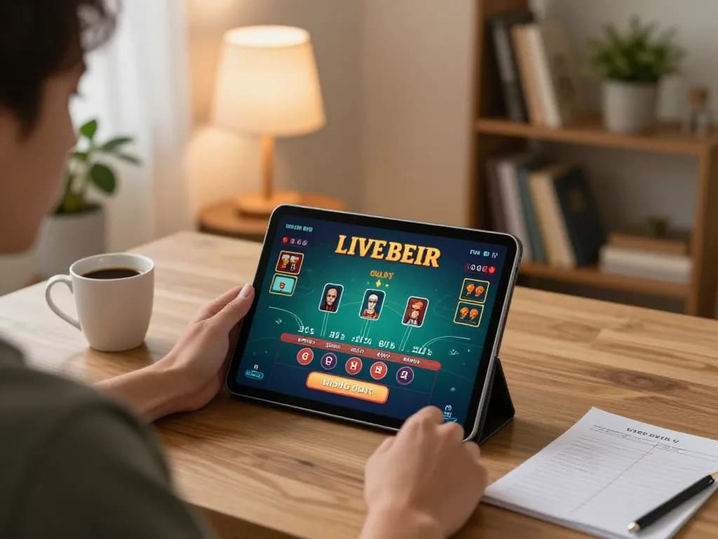 Player engaging with MISO88 online blackjack table, showcasing responsible gaming and strategy notes.