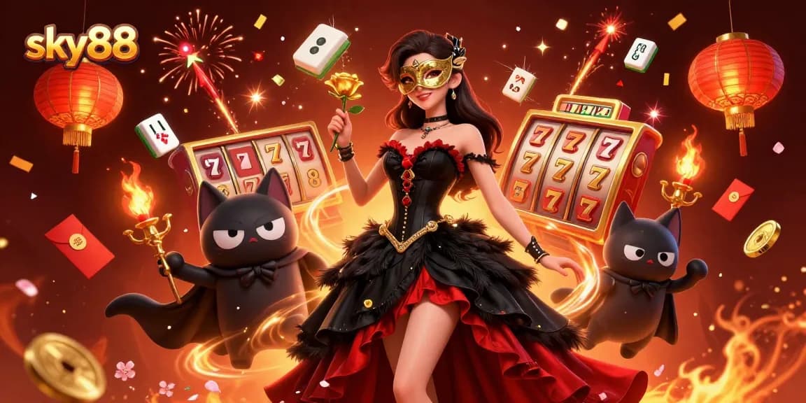 Experience exhilarating gameplay at sky88 with stunning visuals of slots, jackpots, and a captivating atmosphere
