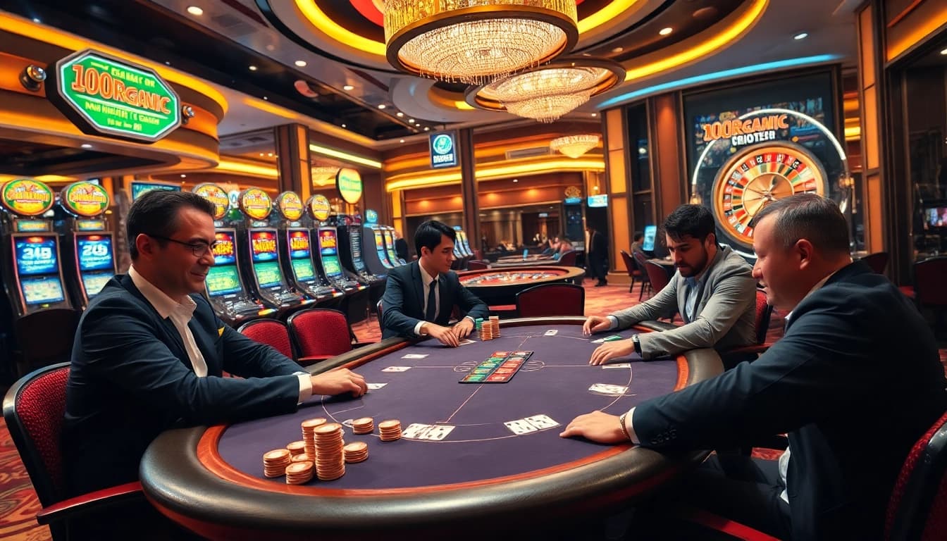 Experience the excitement of vin88ac.com with professional poker play and vibrant casino elements.