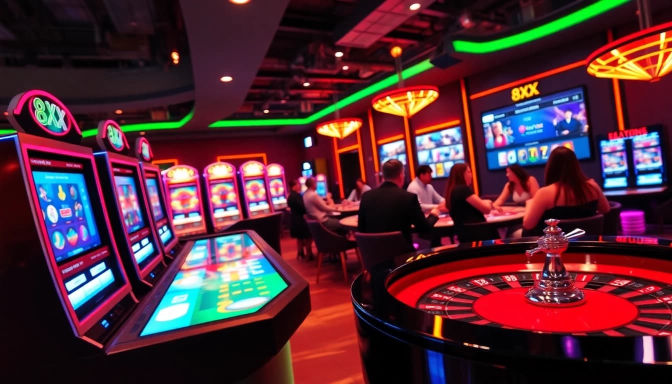 Engage with top games at https://8xx.golf/ featuring vibrant casino scenes and excited players.
