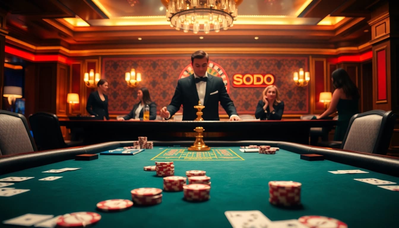Experience the excitement at SODO CASINO with lively poker games and high-stakes action.