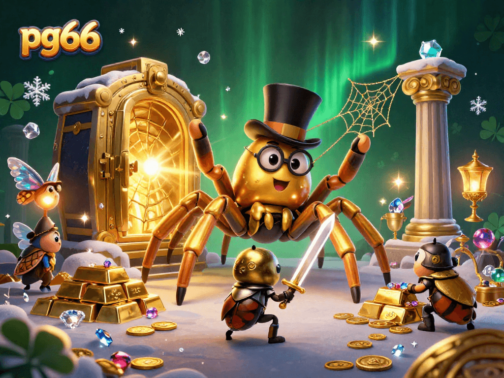 pg66 invites players into an immersive golden-themed casino world filled with thrilling treasures and excitement.