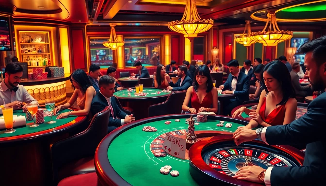 Gamblers play casino games while referencing the hidden wiki for insights on strategies.
