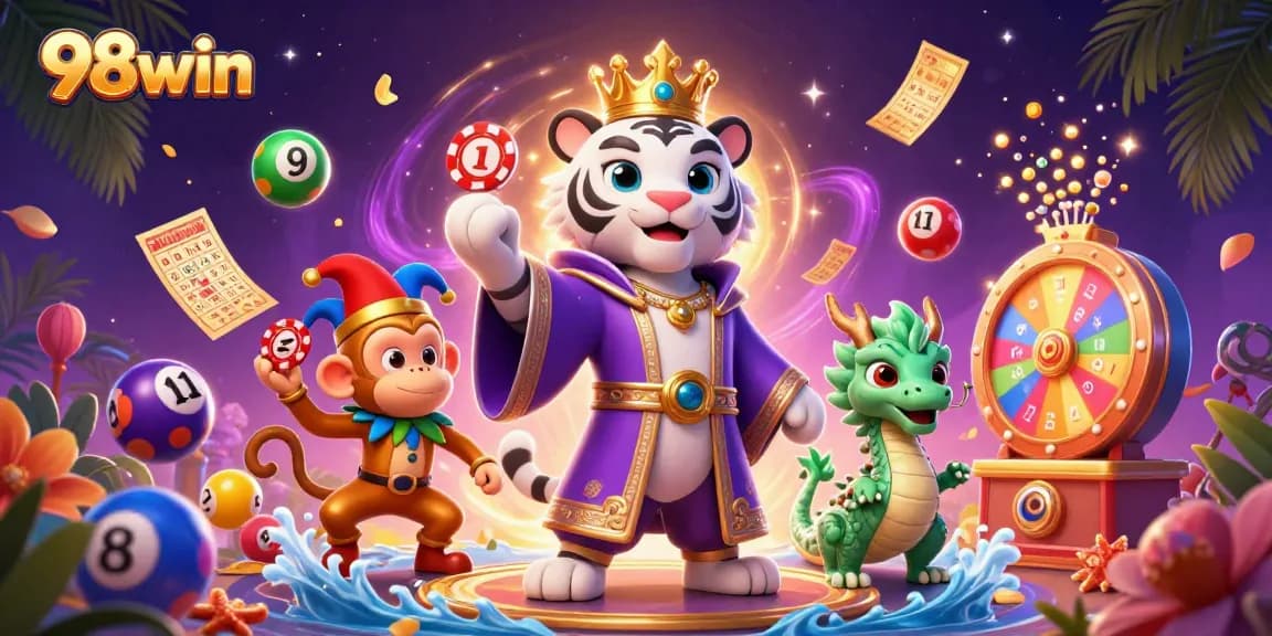 Playing with exciting lottery elements at 98win while enjoying the vibrant casino atmosphere.