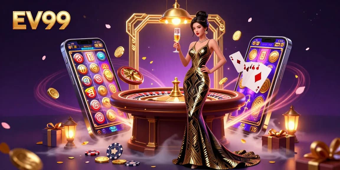 Win big at EV99's elegant casino experience with dynamic games and glamorous ambiance.
