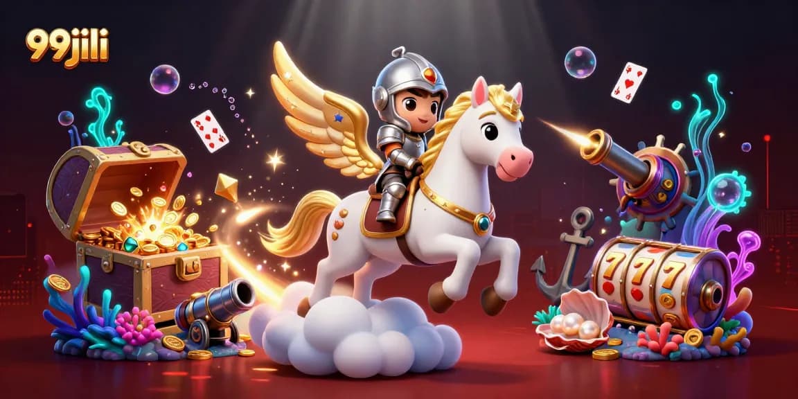 Enhance your gameplay with 99jili, showcasing exciting casino elements and dynamic visuals.