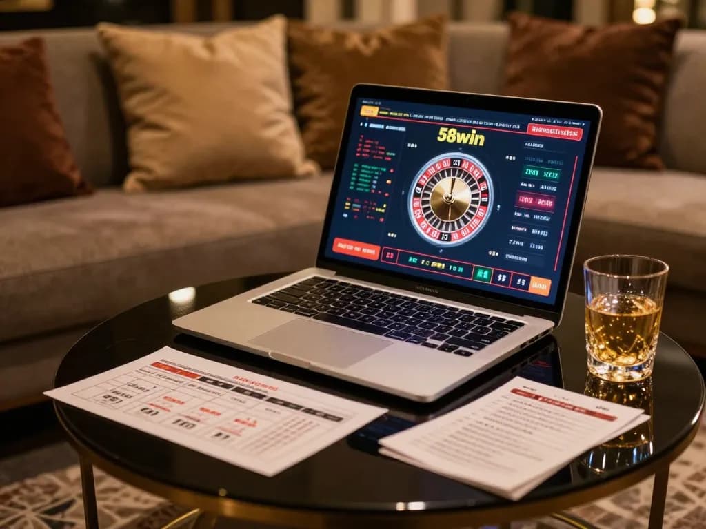 Experience the excitement of online gaming strategies with 58win in a cozy setting.